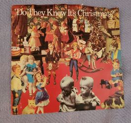 Band-Aid "Do They Know It's Christmas" 1984 45rpm record