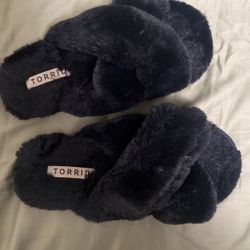 Torrid Slippers Black 7ww