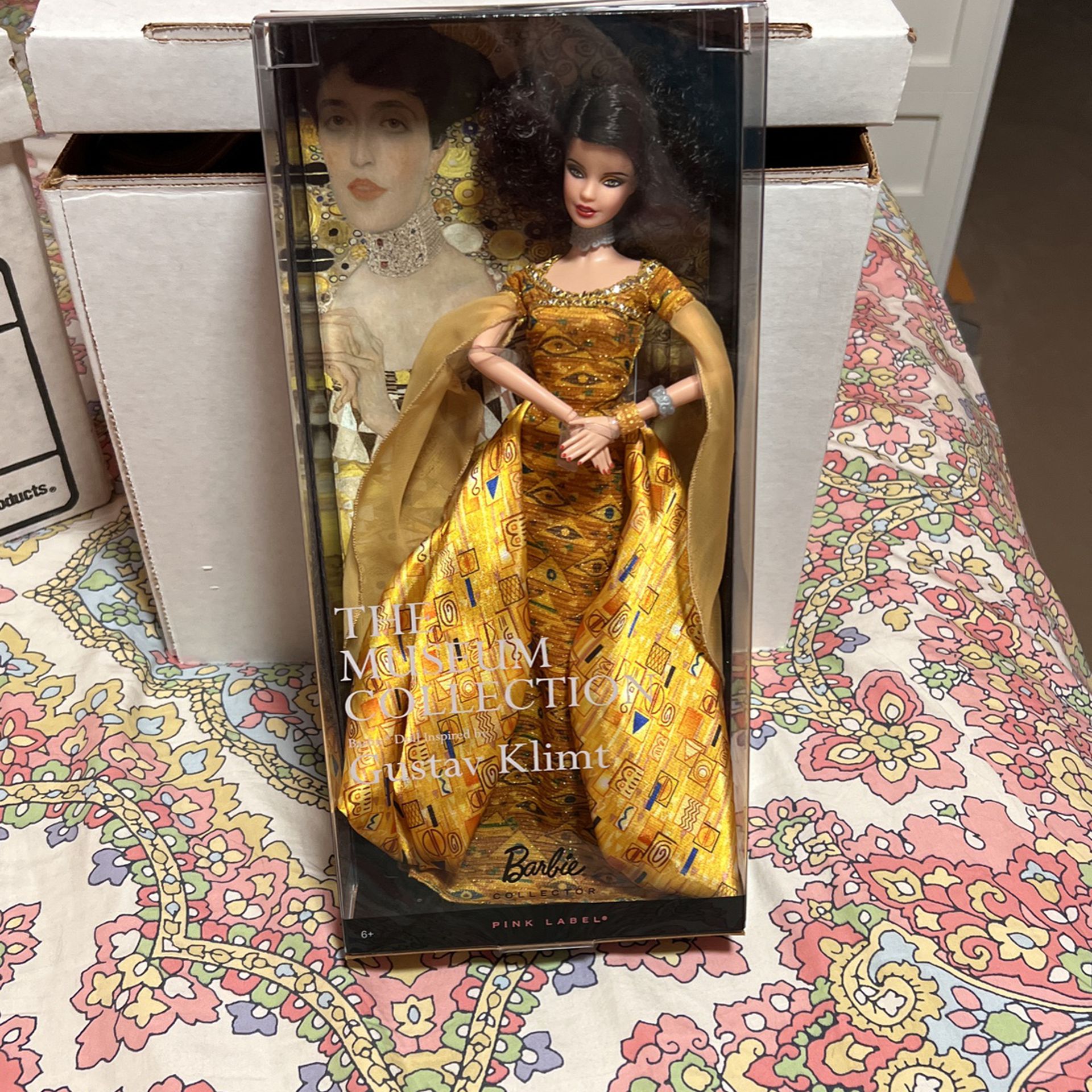Barbie Doll The Museum Collection Inspired by The Kiss by Gustav Klimt