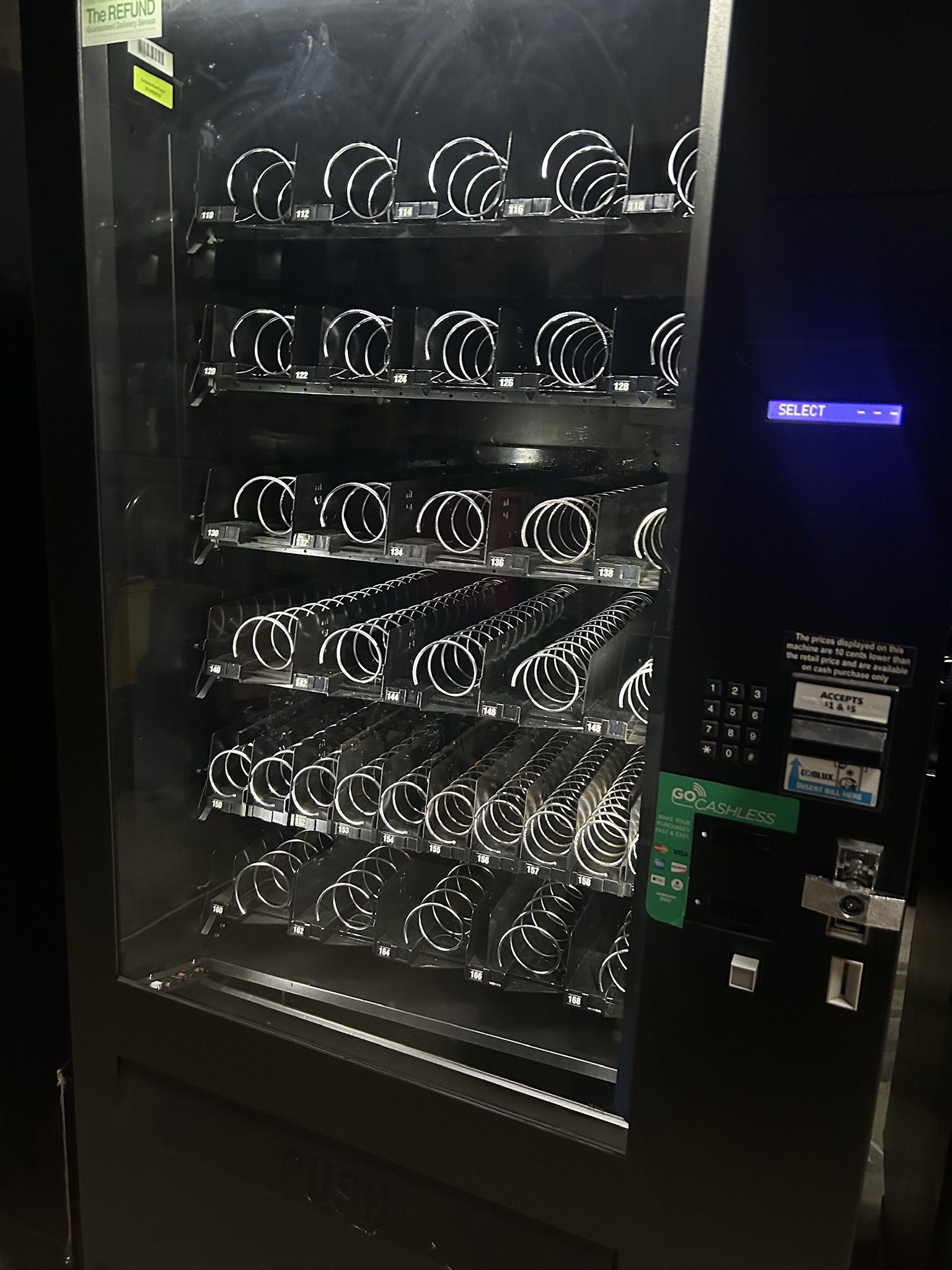 Revision 5 Wide Snack Vending Machine 30 Day Warranty & Free Delivery