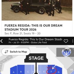 Fuerza Regida Tickets