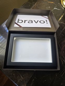 New Black Shadow Box Photo Frame In Gift Box For Graduation Gifting