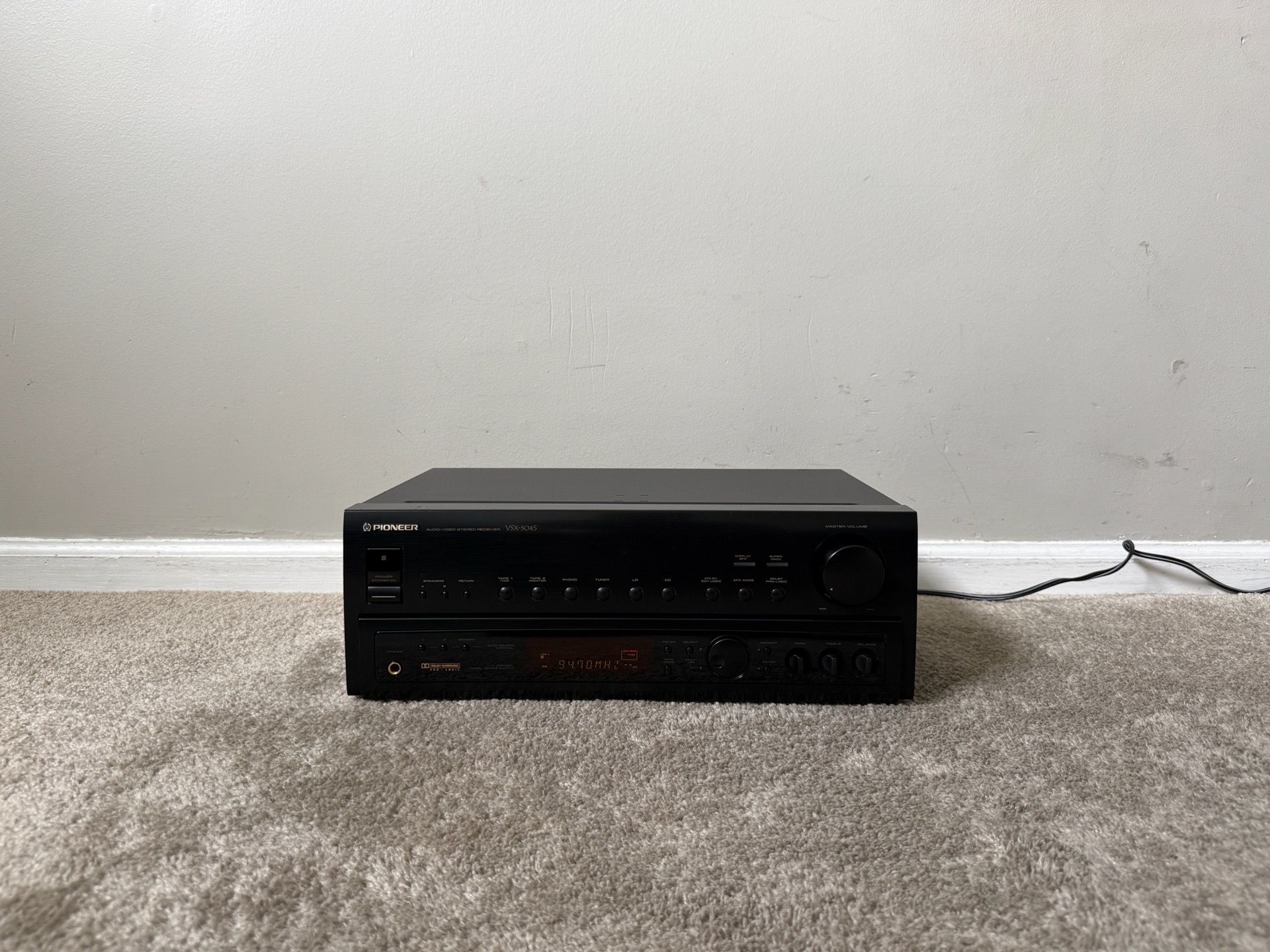 Pioneer VSX-504S 5.1 Home Theater Surround Stereo Receiver