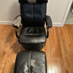 Chair With Leg Rest