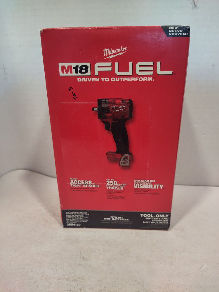 Ta-3 Milwaukee M18 Fuel 3/8" Compact Impact Wrench (Tool Only)