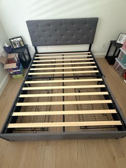 Queen bed frame