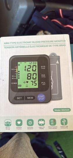 Blood pressure and monitor