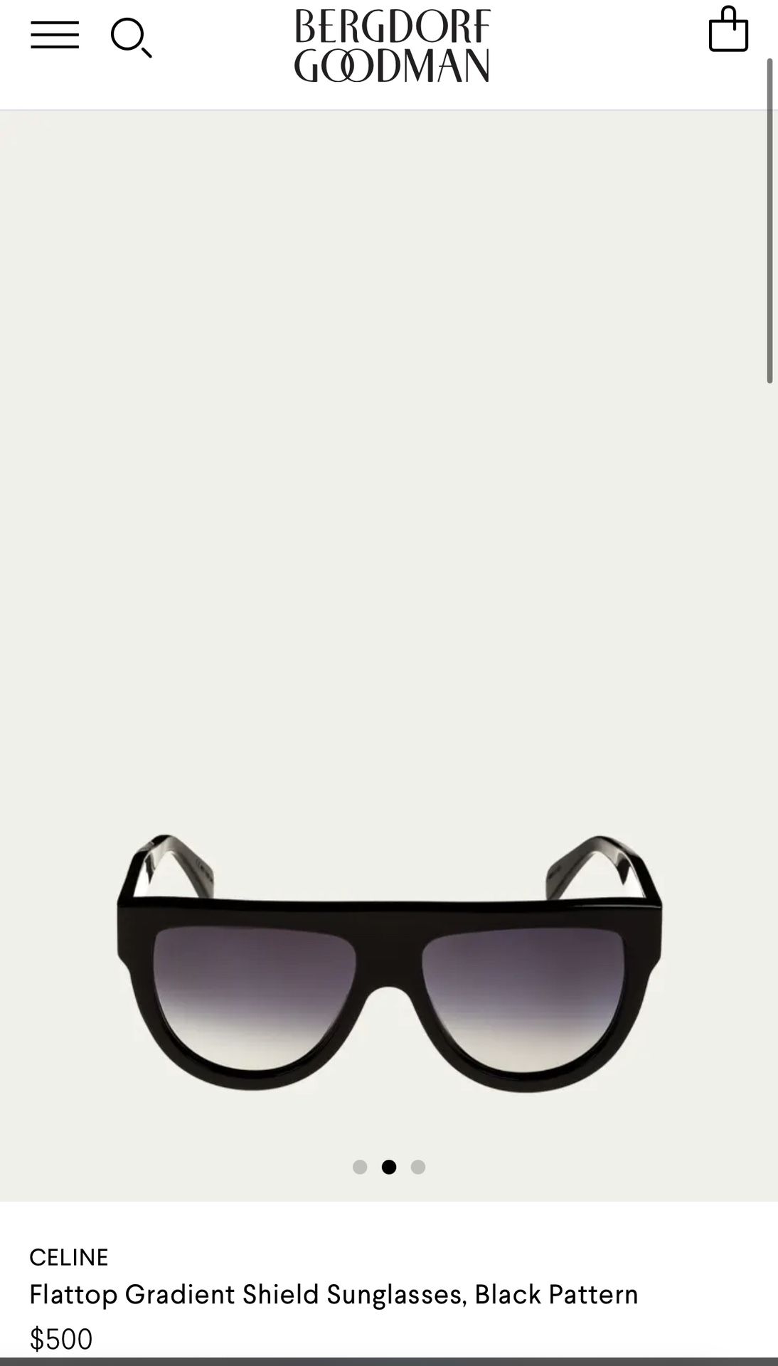Celine Flat Top Sunglasses