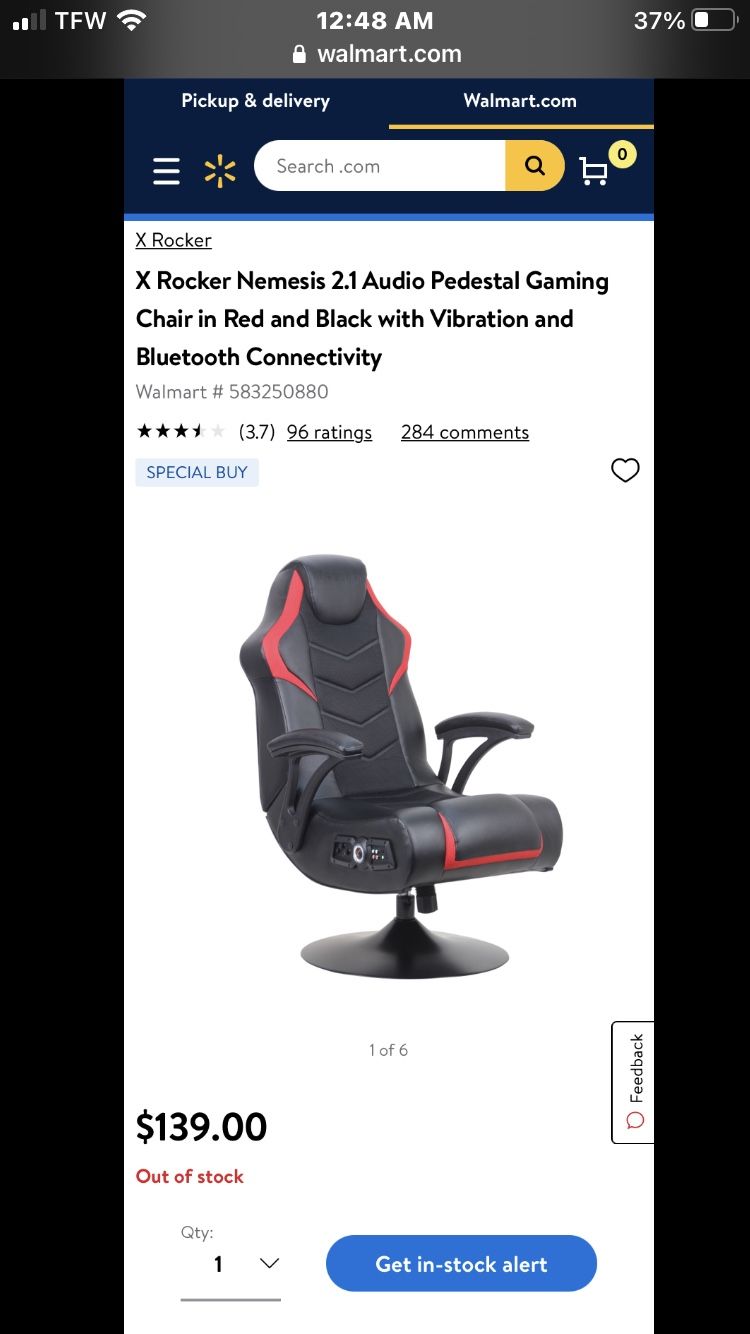 Game Chair X Rocker Pro 300 X Rocker Nemesis Gaming Chair