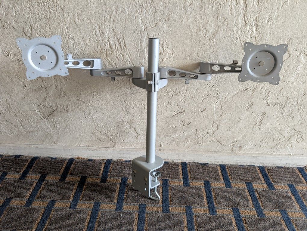 Dual Monitor Arm, VESA - Sturdy Metal