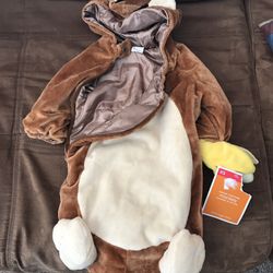 Adorable Infant Monkey Halloween Costume. Size: XS. Brand New