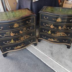 Vintage 1951 Drawer Set Chinese Asian Style American Made