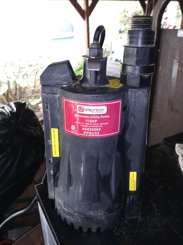 Utilitech 1/2 Hp Jet Pump Manual