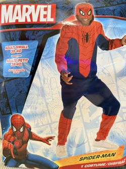 NEW Spiderman men’s Halloween Costume Size S