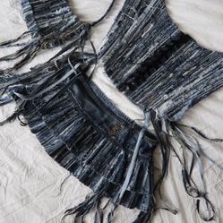 Rave 3 Piece Denim Set