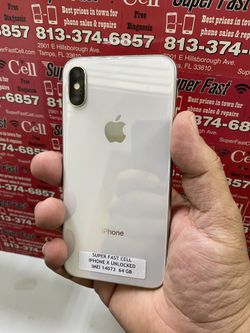 📲📲🔥iphone X 64Gb factory unlocked with warranty