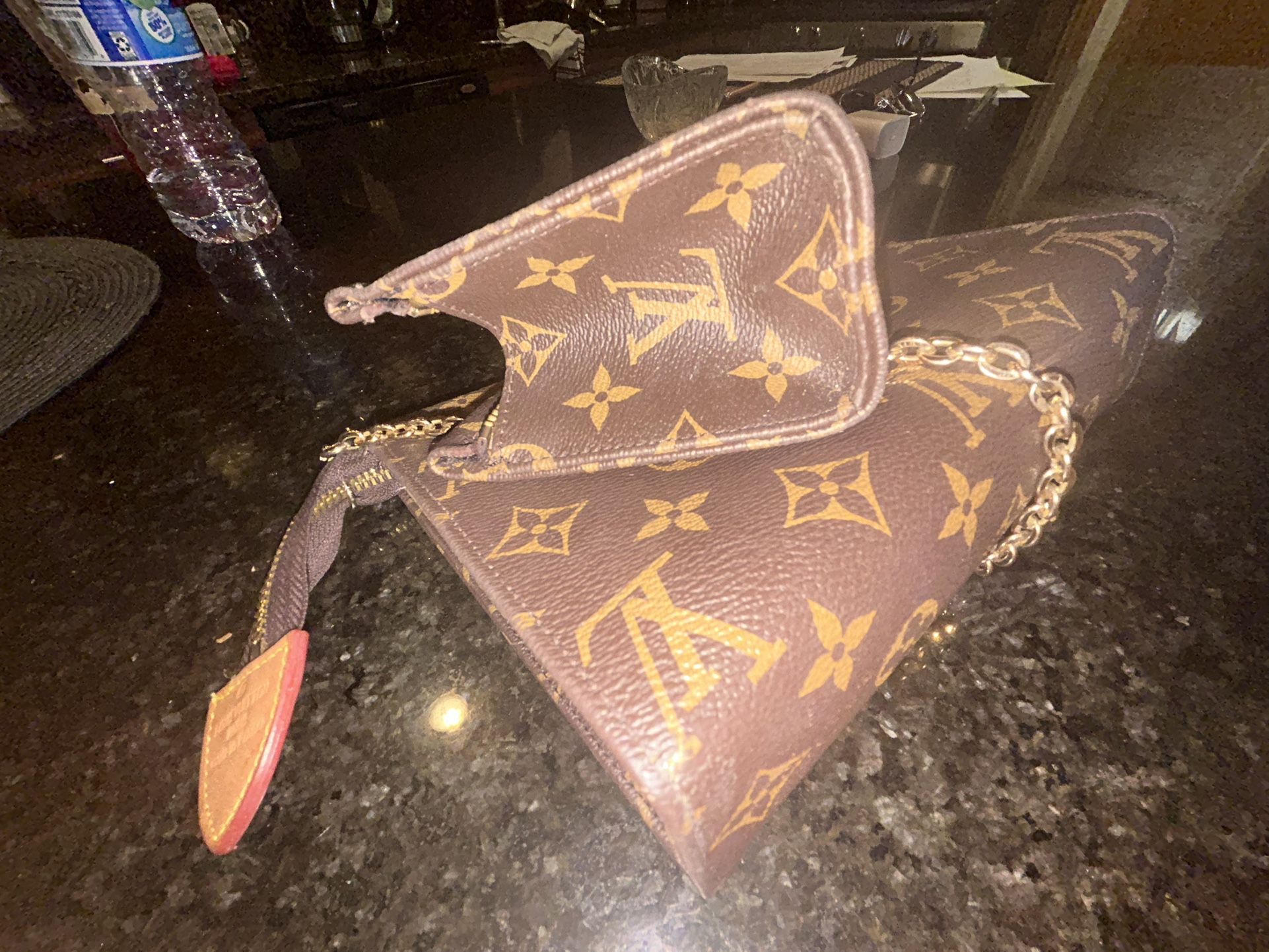 Louis Vuitton clutch With Mini Wallet Clutch