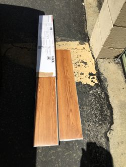 Honey oak  peel and stick