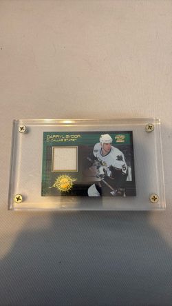 00-01 Pacific Authentic Game Worn Jersey Darryl Sydor