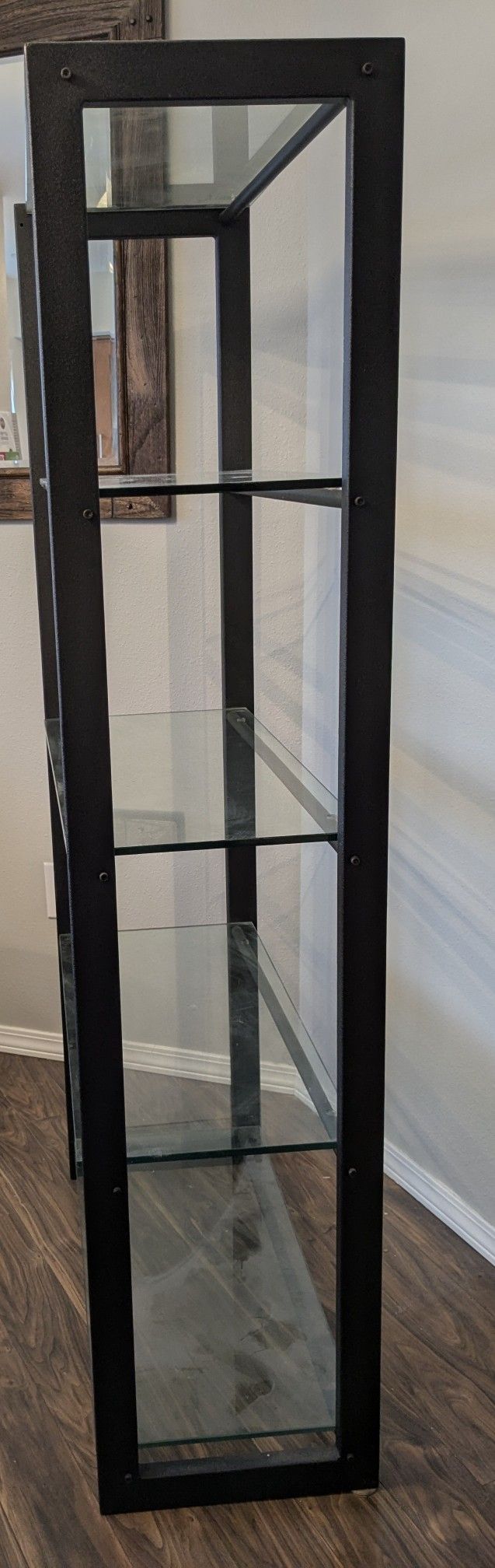 Glass Shelving Unit