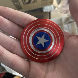 Metal Captain America Spinner