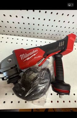 Milwaukee new grinder 18M fuel brushless