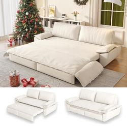 70” Sofa Futon Queen Bed Convertible Sofa 