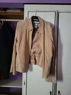 Suede - LIZ CLAIRBOENE JACKET