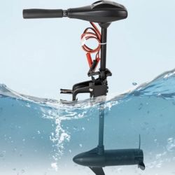 Sunelexe trolling motor with forward and reverse 58lb thrust. 
