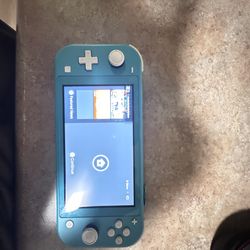 Nintendo switch lite blue