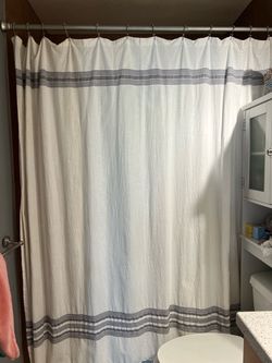 Shower Curtain and Rod