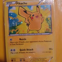 Pokemon Pikachu 5/12 McDonalds Promo 2013 DE Holo