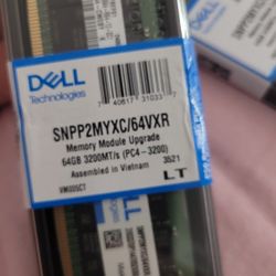 DELL 64GB pc4-3200R-22MEM eXR4