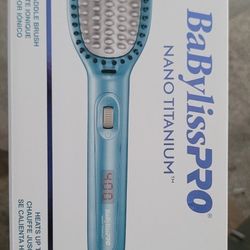 Babyliss Pro Nano Titanium Ionic Thermal Paddle Brush!