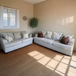 Light Gray Sofa Set