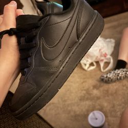 All Black Nikes 