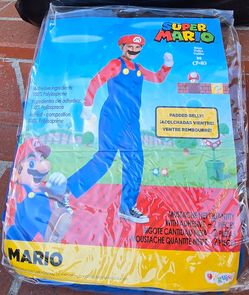 Super Mario Deluxe Child Costume Size M (7-8)