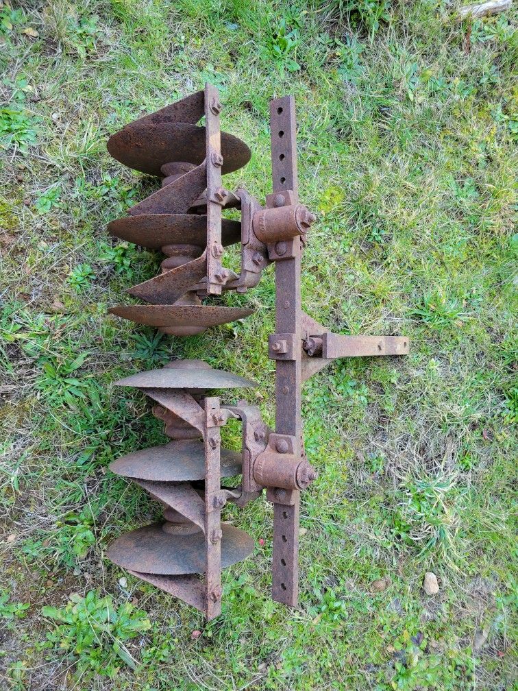 Vintage Disc Harrow For Walk Behind Tractor