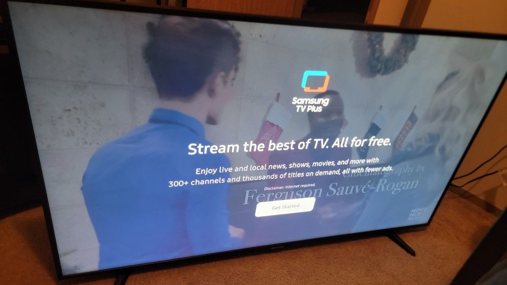 55" Samsung 4k Smart Tv 120hz (Gaming/sports)