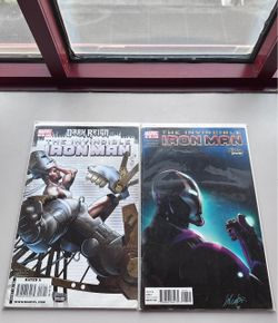 Marvel Invincible Iron Man Comic Book Lot – Issues #18 & #26 – 2009–2010