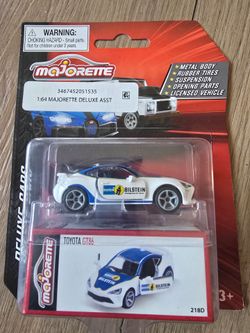 Majorette  Toyota GT86  Rubber Tires 1/64 Scale