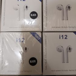 i12 True Wireless Earbuds ( EACH)