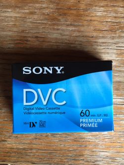 80 Brand new premium Sony DVC digital video cassette 60 minutes