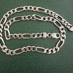 925 Italy Silver Chain 76 Grams 