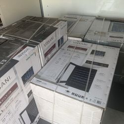 Vissani 50 Bottle Wine & 154 Can Beverage Cooler - Stainless Steel Mini Fridge