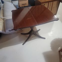 Antique Swivel Game Table 