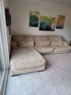 L- shaped sofa