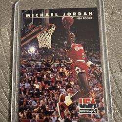 Michael Jordan USA Basketball Rookie Card
