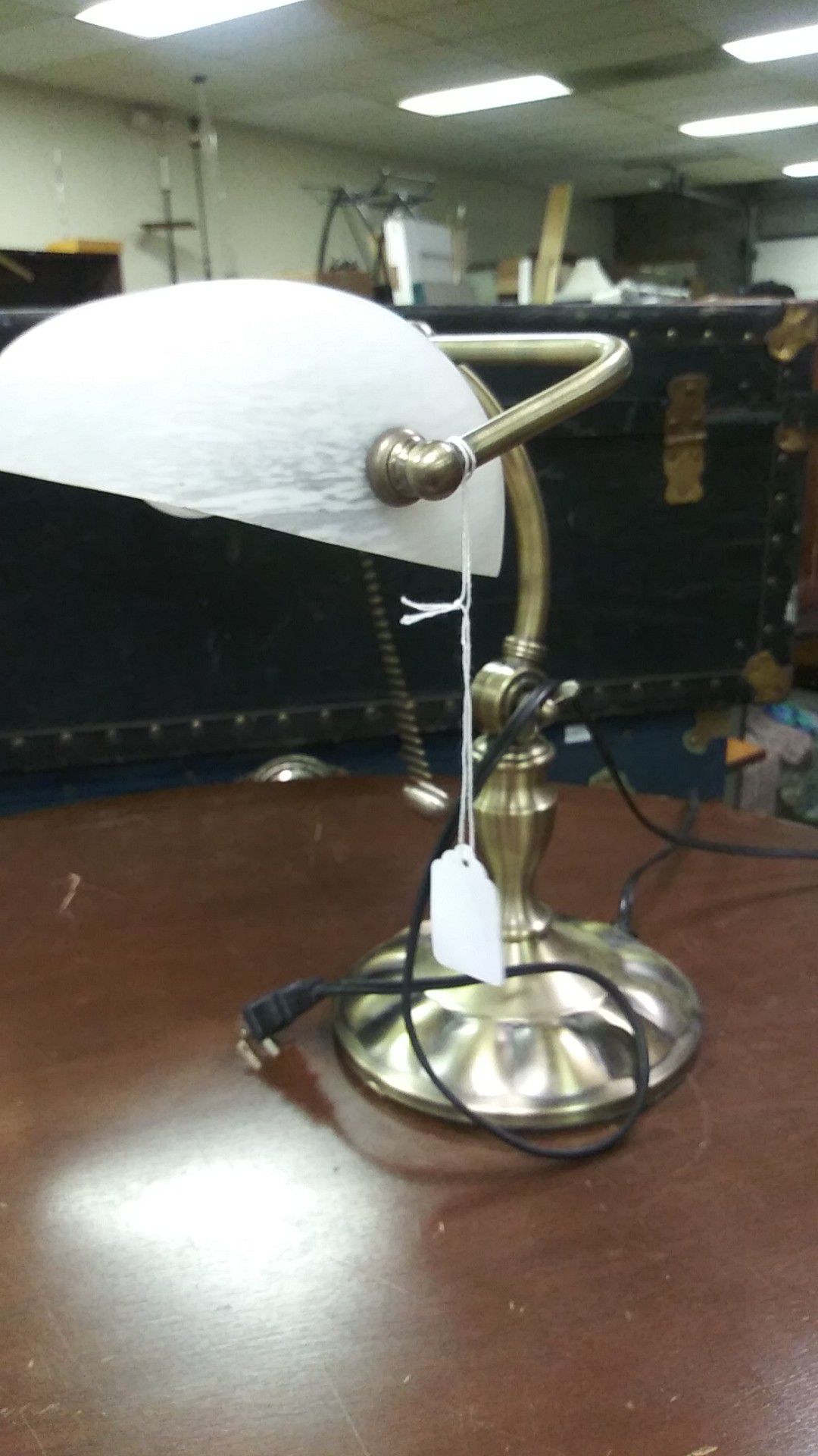 Cute Bankers lamp