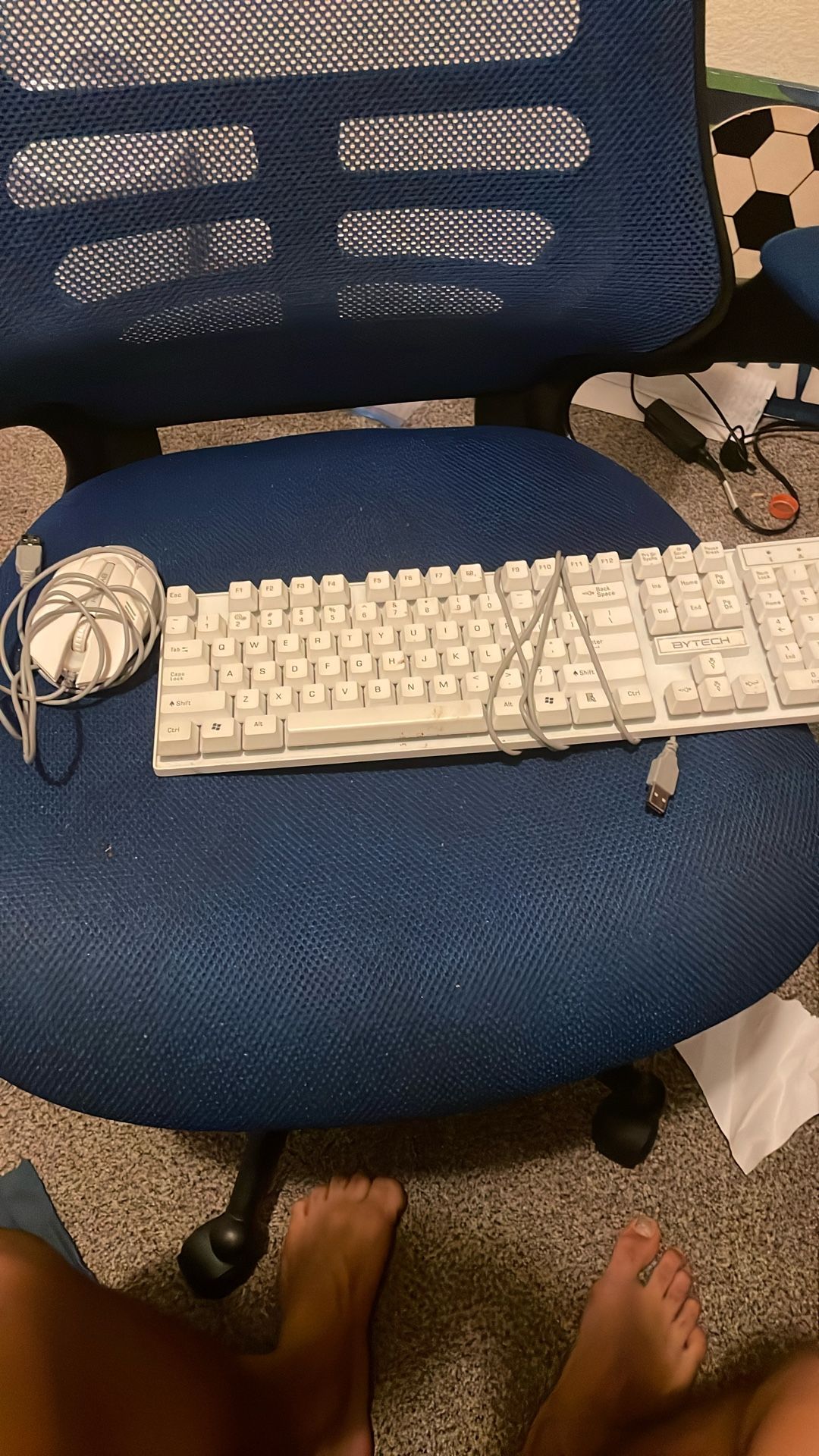 Light Up Keyboard And Mouse